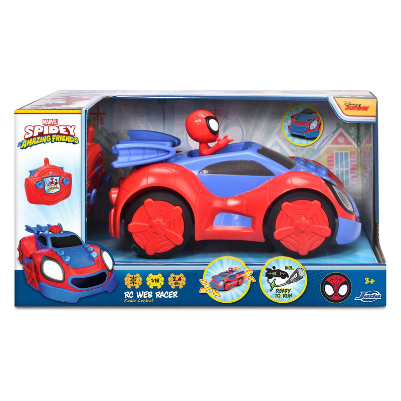 Load image into Gallery viewer, Dickie jada rc spidey web racer bestuurbare auto