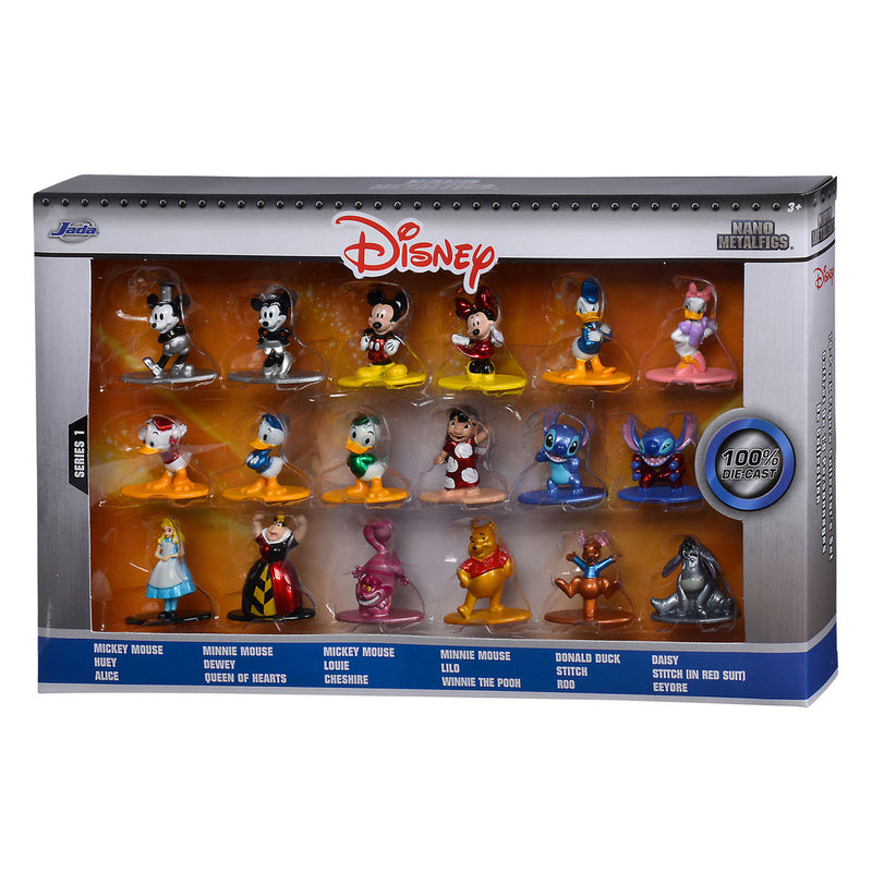 Load image into Gallery viewer, Jada toys disney nano wave 1 verzamelfiguren, 18st.