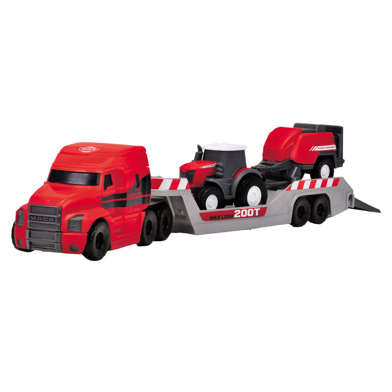 Load image into Gallery viewer, Dickie Massey Ferguson Vrachtwagen met Tractor