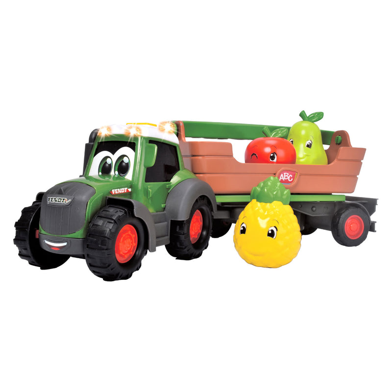 Load image into Gallery viewer, ABC Freddy Fruit Tractor met Trailer