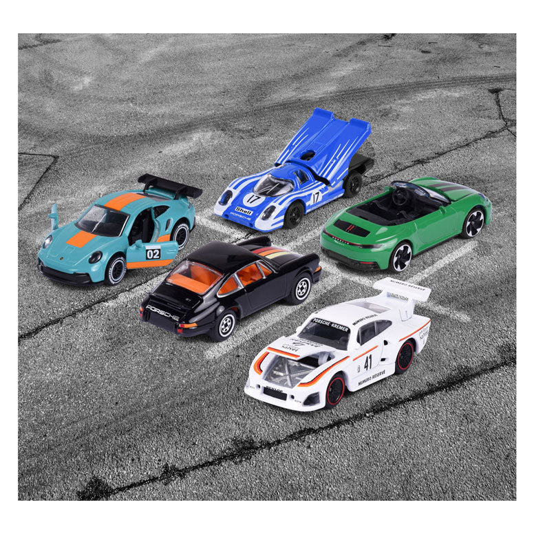 Load image into Gallery viewer, Majorette Porsche Motorsport Auto's Giftpack, 5st.