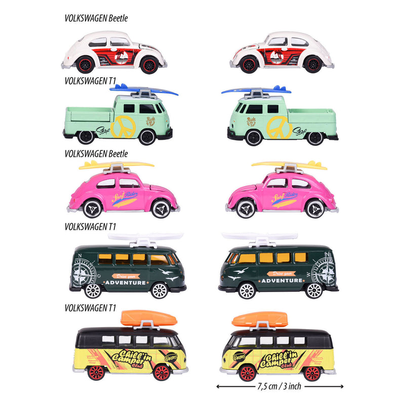 Load image into Gallery viewer, Majorette volkswagen the originals speelauto's, 5st.
