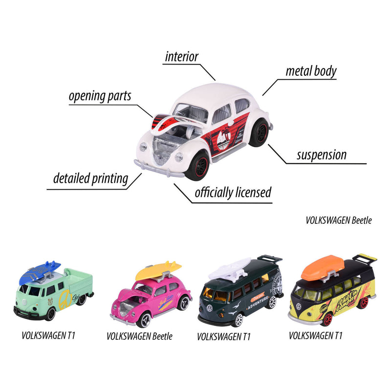 Load image into Gallery viewer, Majorette volkswagen the originals speelauto's, 5st.