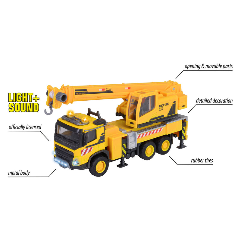 Load image into Gallery viewer, Majorette Volvo Vrachtwagen met Kraan