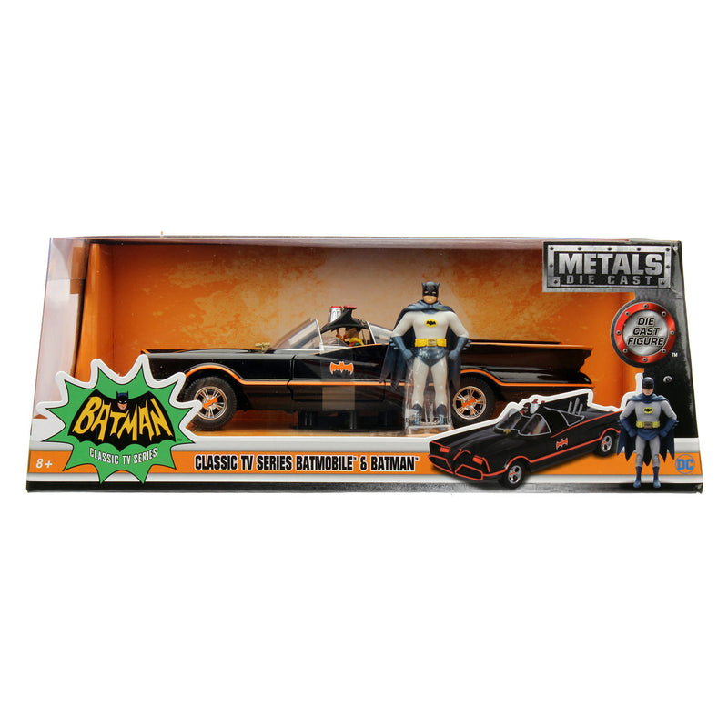 Load image into Gallery viewer, Jada Die-Cast Batman 1966 Classic Batmobile Auto 1:24