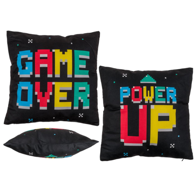 Load image into Gallery viewer, Ootb kussen power up game over 40x40cm