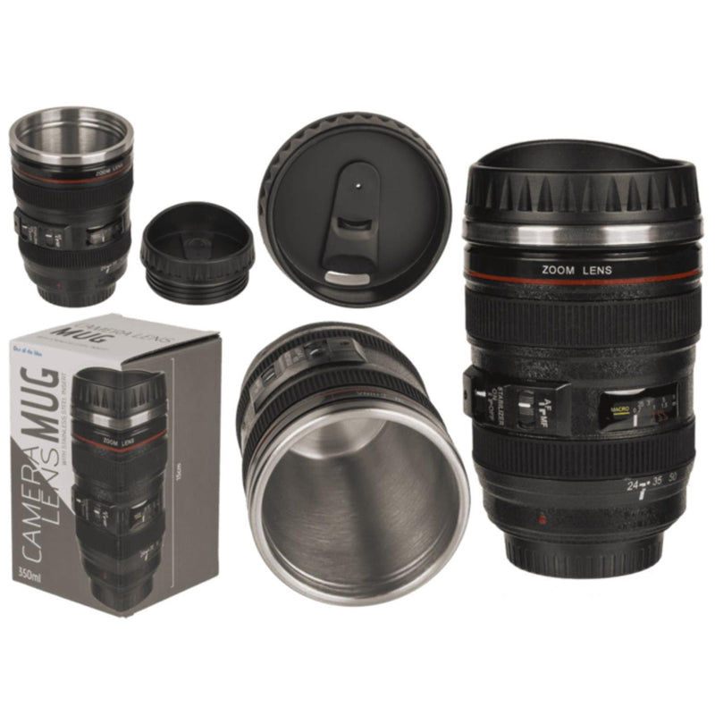 Load image into Gallery viewer, Ootb reisbeker camera lens rvs 15cm