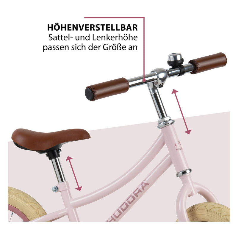 Load image into Gallery viewer, Hudora Loopfiets Vintage Roze