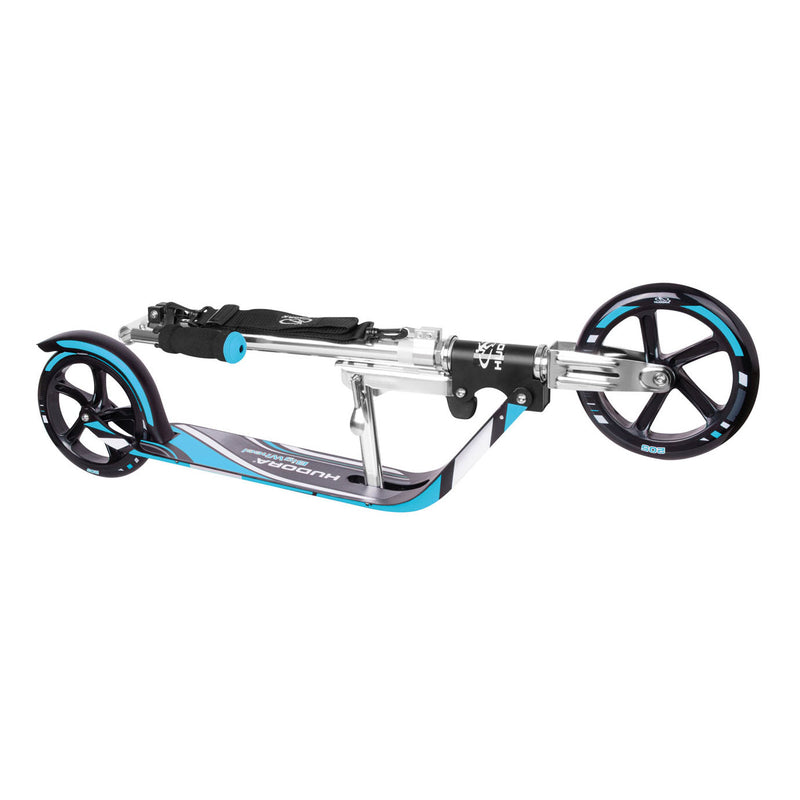 Afbeelding laden in galerijviewer, Hudora scooter big wheel step rx205 - zwart blauw