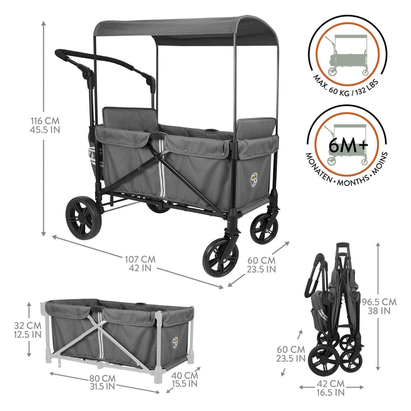 Load image into Gallery viewer, 509 crew - opvouwbare bolderwagen