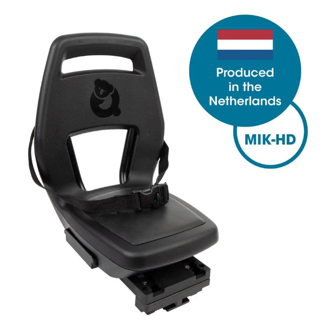 Load image into Gallery viewer, Qibbel achterzitje junior mik hd zwart compleet q350