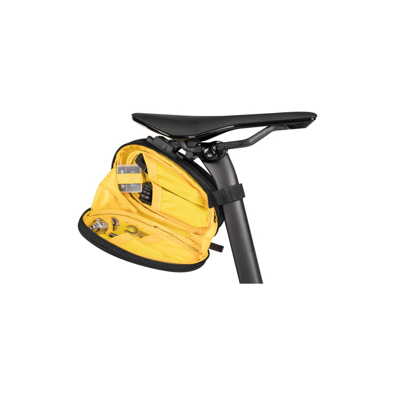 Load image into Gallery viewer, Topeak zadeltas Sidekick Medium, zwart, polyester, waterafstotend, 0,7L, fietsaccessoire