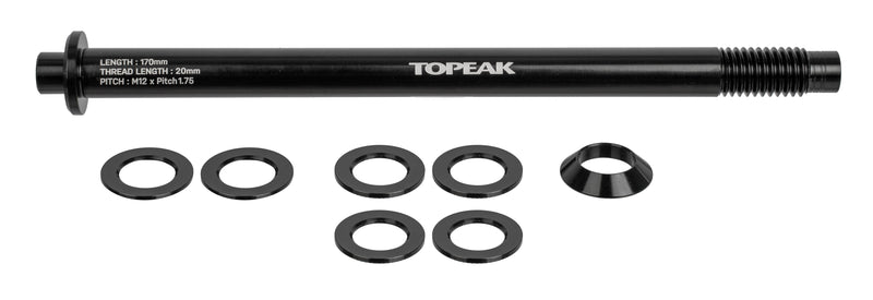 Load image into Gallery viewer, Topeak z__i___rak series thru-axle - pitch 1.75mm thread - sram maxle