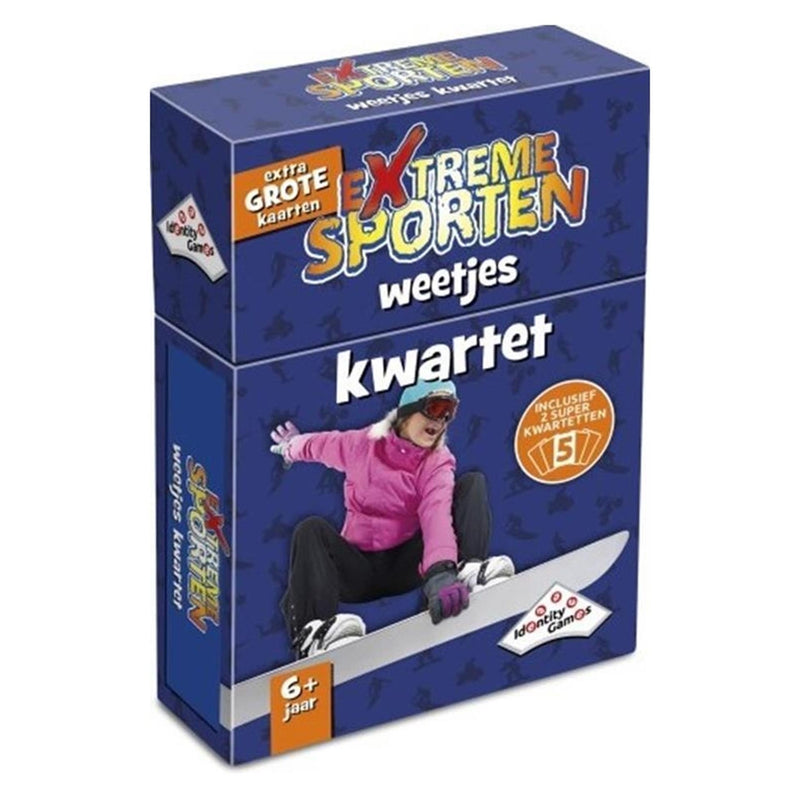 Load image into Gallery viewer, Identity games idgames weetjes kwartet extreme sporten