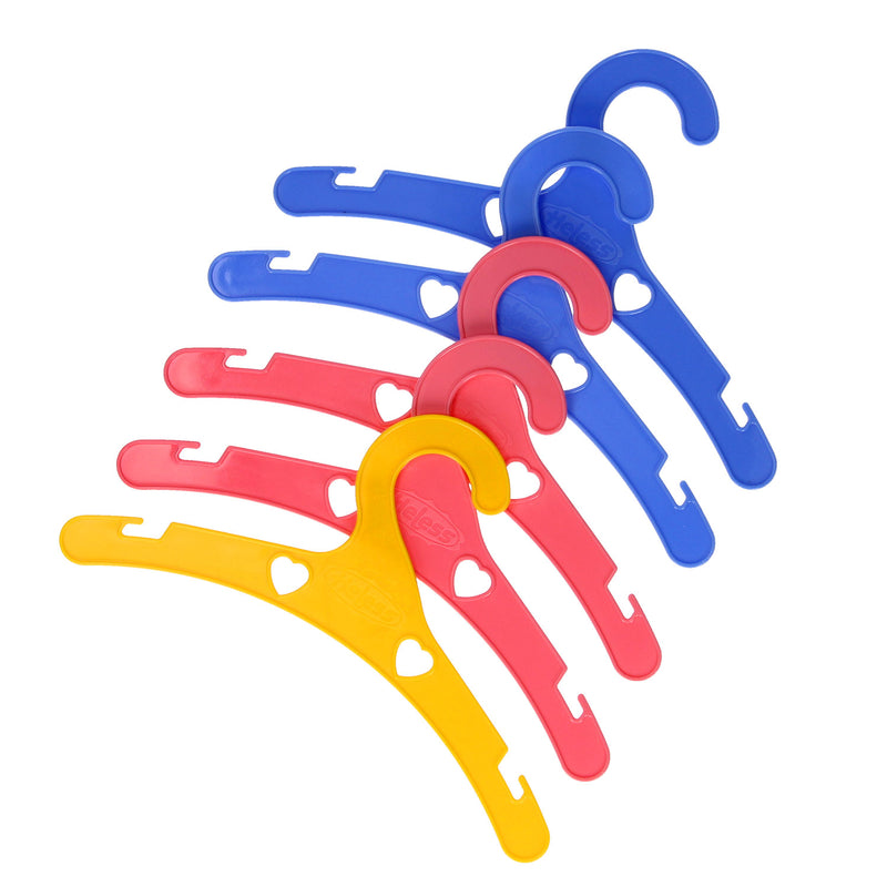 Load image into Gallery viewer, Heless poppen kledinghangers, 5st.
