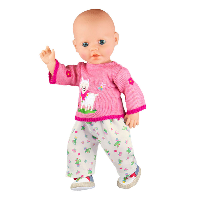 Load image into Gallery viewer, Heless poppen pullover met broek alpaca, 28-35 cm
