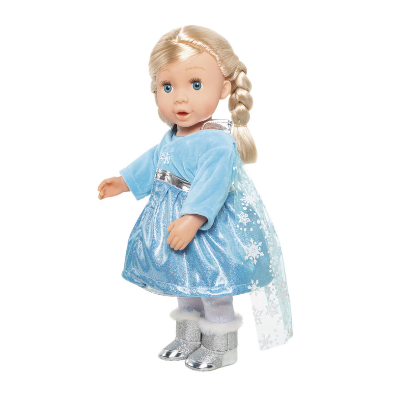 Load image into Gallery viewer, Heless poppenjurk ijsprinses met cape, 28-35 cm