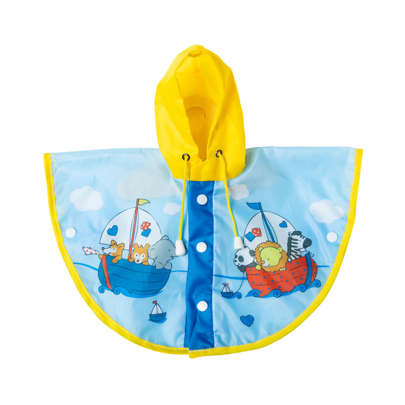 Load image into Gallery viewer, Poppen Regencape met Paraplu en Laarzen, 28-35 cm