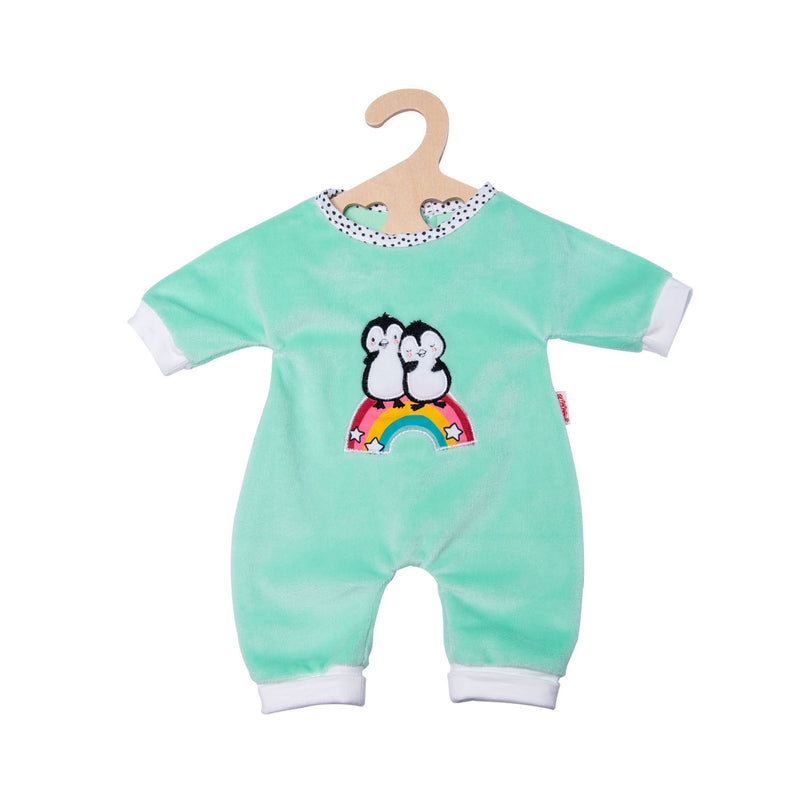 Load image into Gallery viewer, Heless poppen romper fluffy pinguin, 28-35 cm