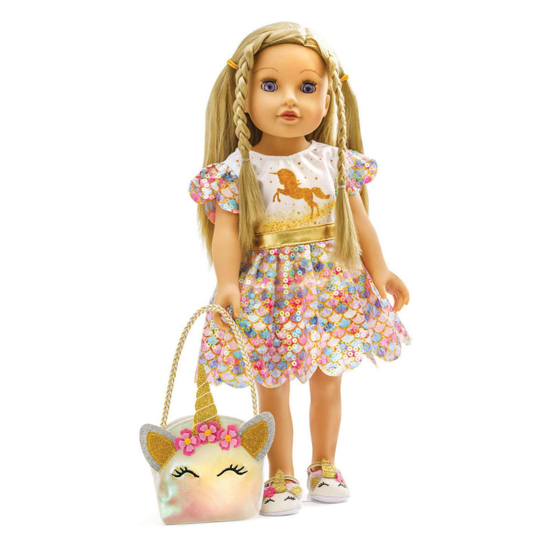 Load image into Gallery viewer, Heless puppen-tasche einhorn, gr. 35-45 cm