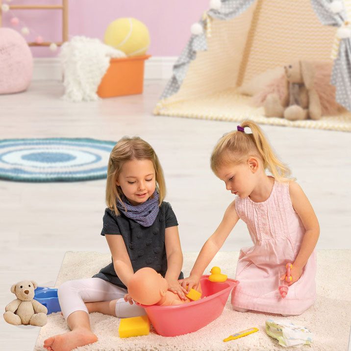 Load image into Gallery viewer, Poppenbad met Accesoires, 8dlg.