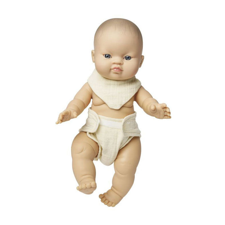 Afbeelding laden in galerijviewer, Heless poppen babyset biologisch katoen, 35-45 cm