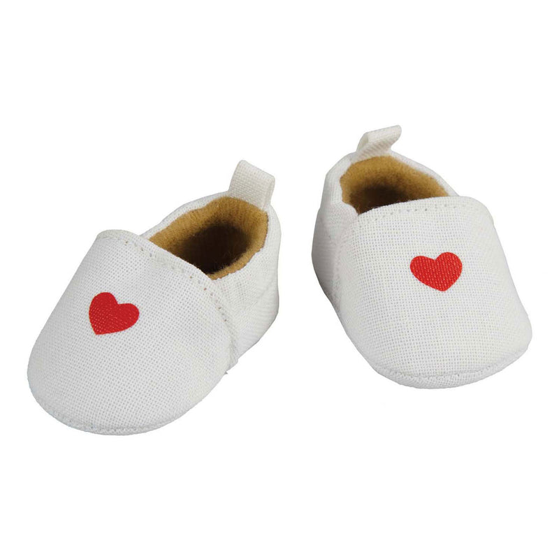 Load image into Gallery viewer, Heless poppenpantoffel met hart, 38-45 cm