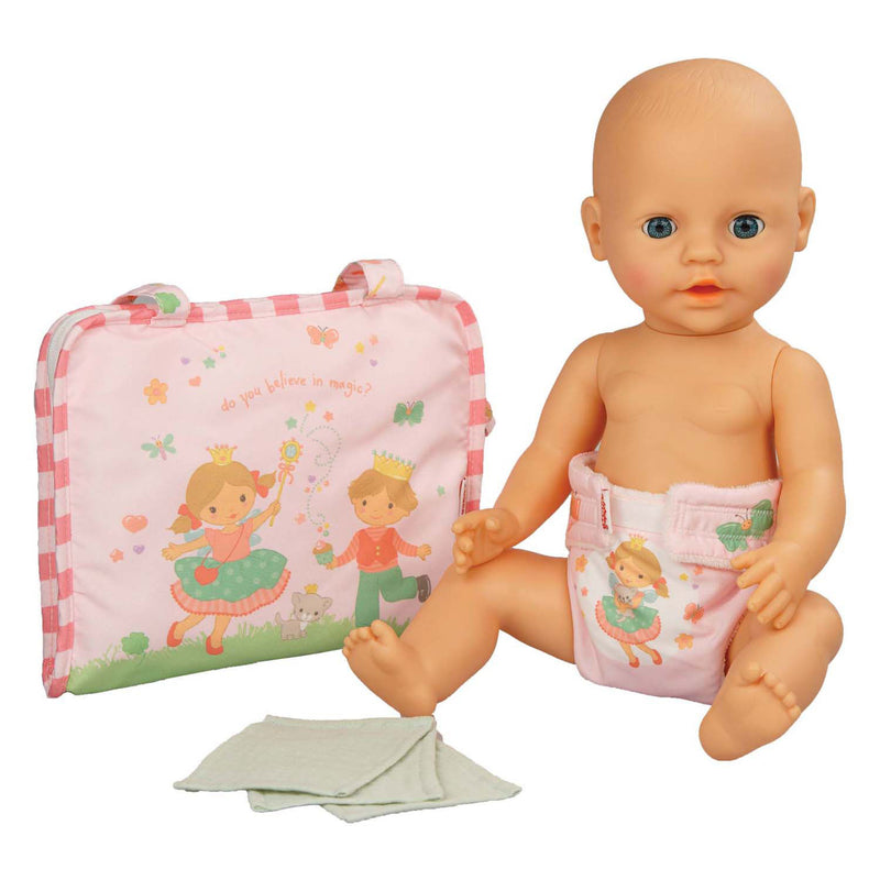 Load image into Gallery viewer, Heless poppen verschoningstas prinses emily