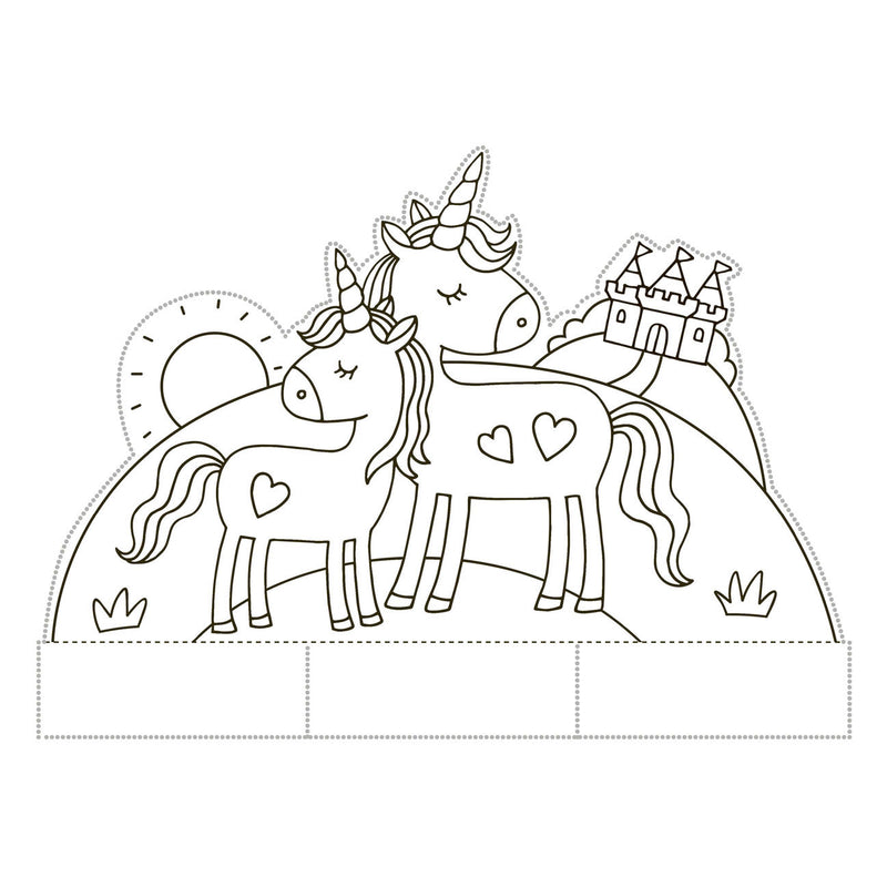 Load image into Gallery viewer, Deltas super prikblok i love eenhoorns