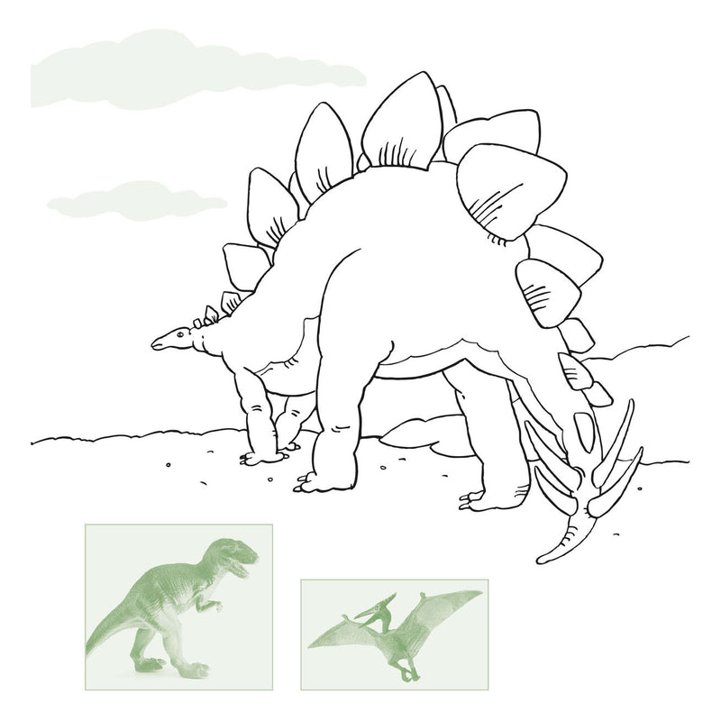 Load image into Gallery viewer, Deltas dino sticker parade