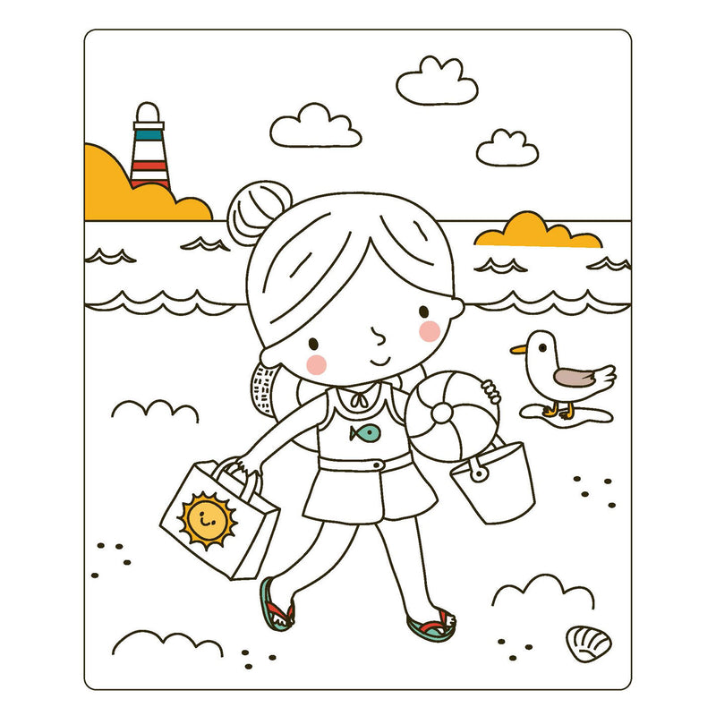 Load image into Gallery viewer, Deltas happy girls sticker fun - aankleedpoppen