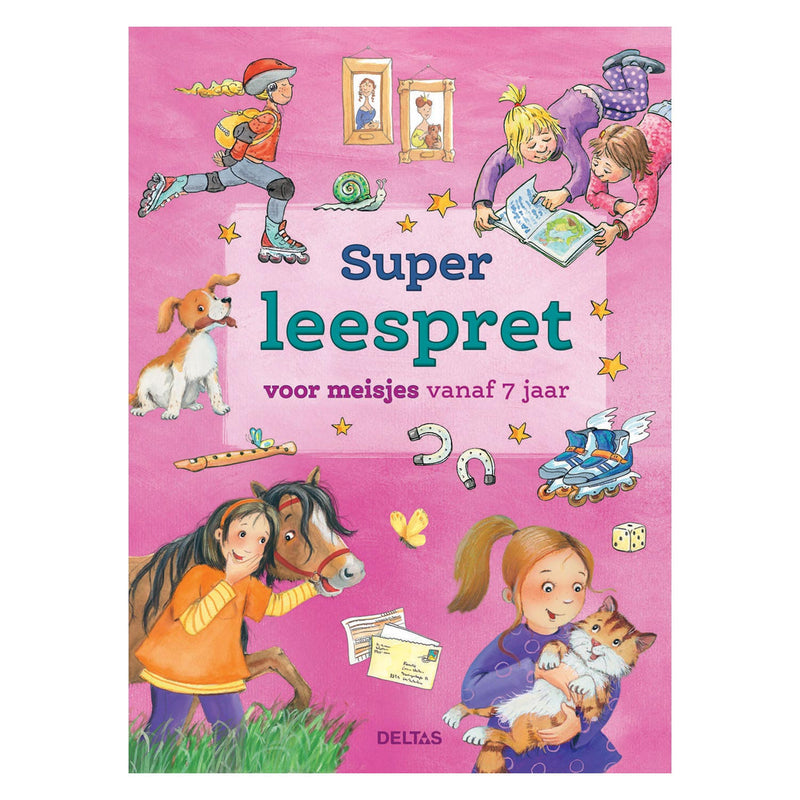 Load image into Gallery viewer, Deltas super leespret voor meisjes
