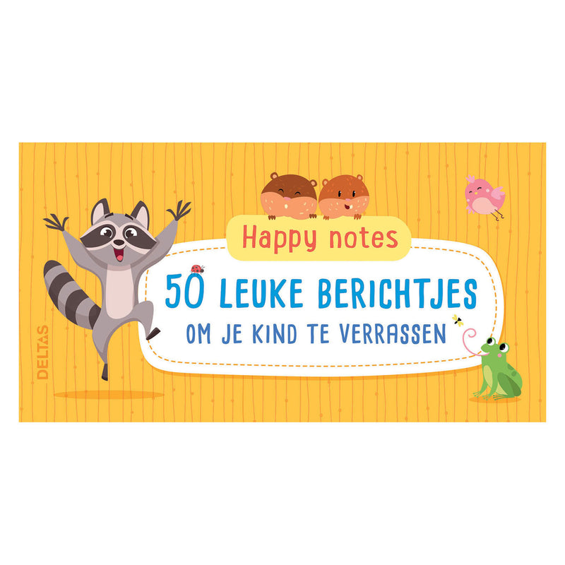 Load image into Gallery viewer, Deltas happy notes afscheurboek