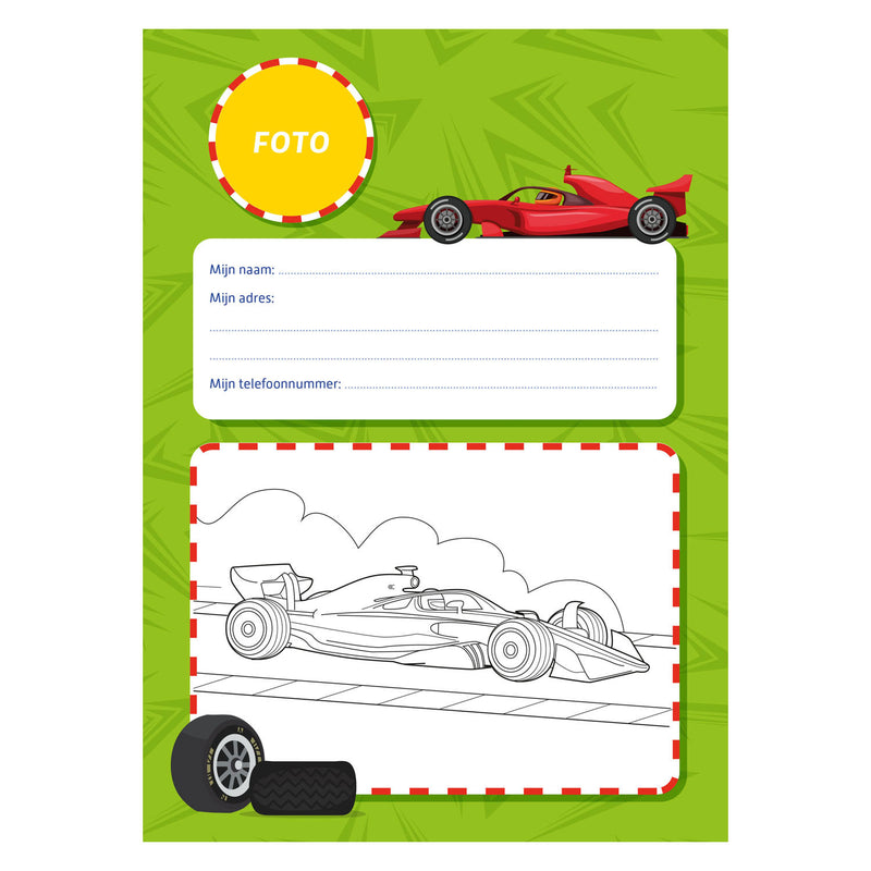 Load image into Gallery viewer, Deltas formule 1 vriendenboek