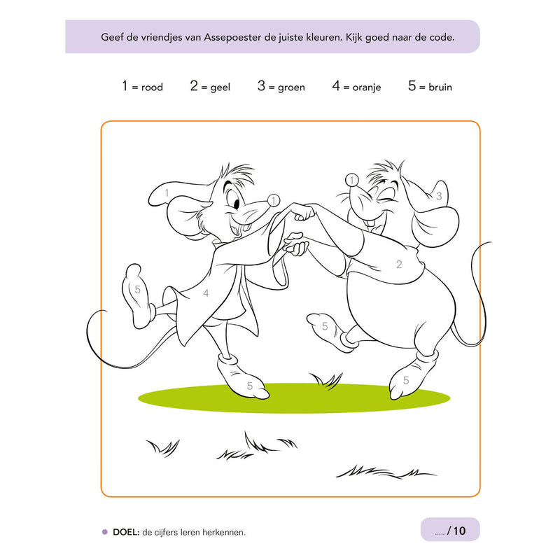 Load image into Gallery viewer, Deltas disney ik leer met - schrijven, lezen en tellen (4-5 j.)