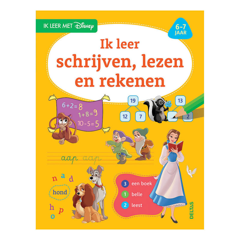 Load image into Gallery viewer, Deltas disney schrijven, lezen en rekenen (6-7 j.)