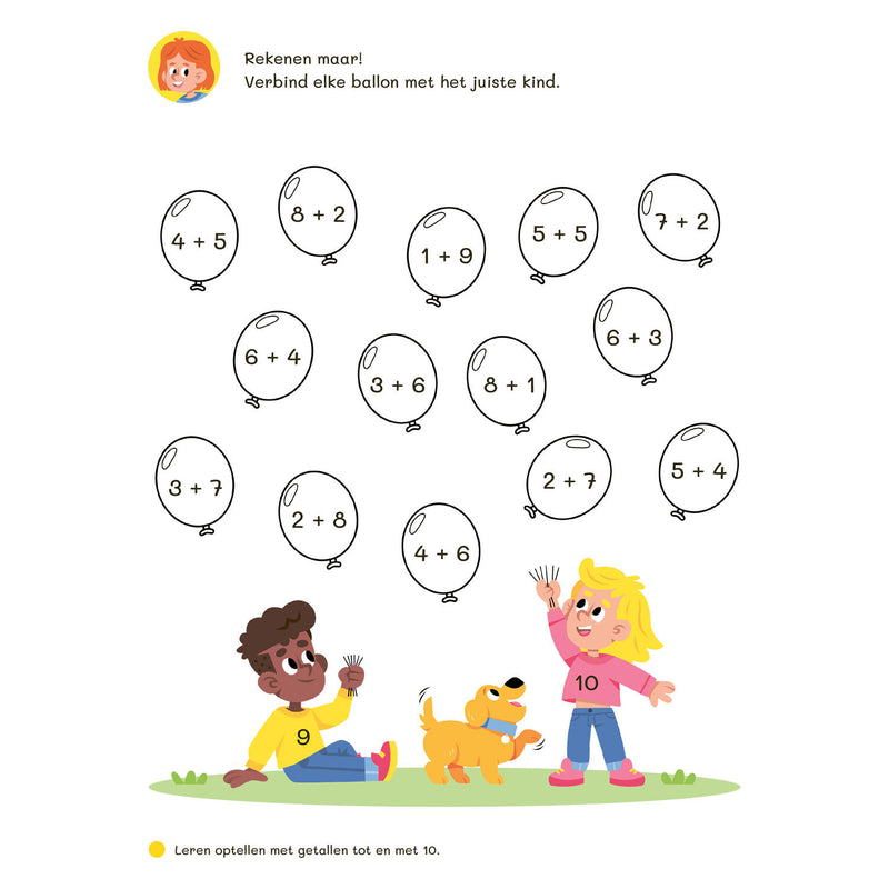 Load image into Gallery viewer, Deltas oefenboek afwasbaar papier ik leer al rekenen (6-7 j.)