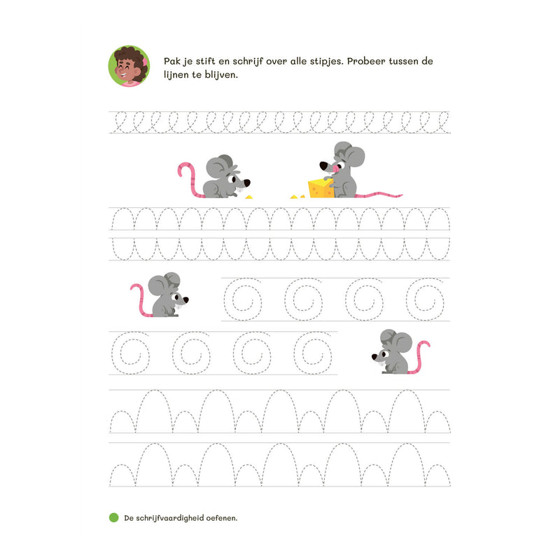 Load image into Gallery viewer, Deltas oefenboek afwasbaar papier ik leer al schrijven (6-7 j.)