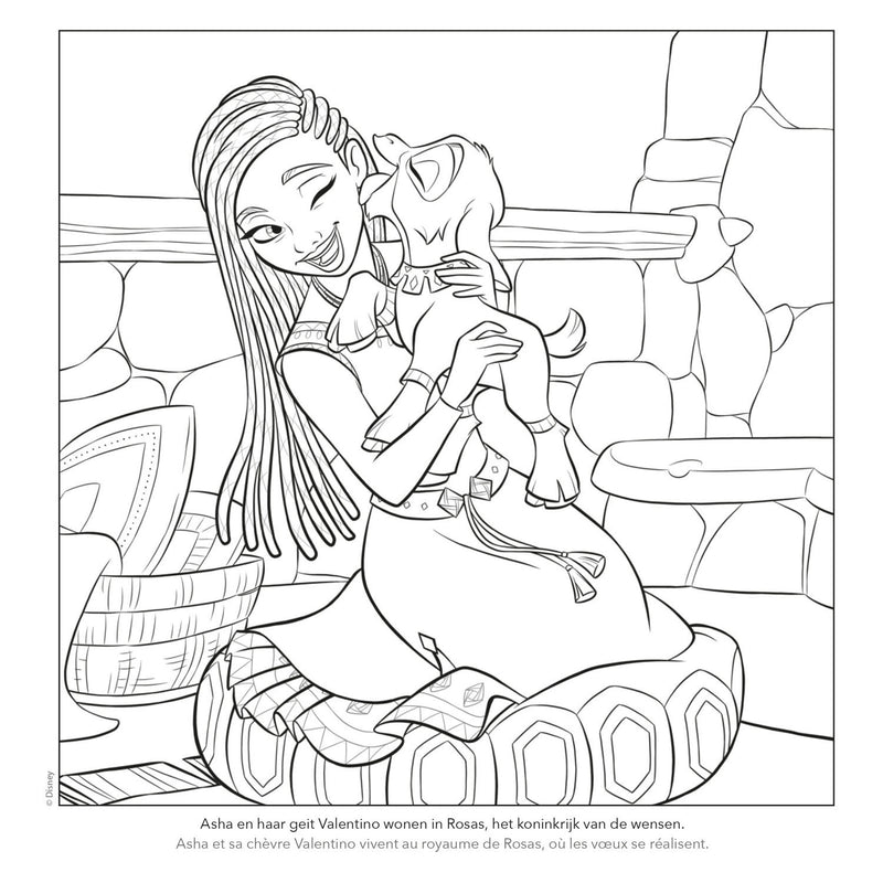 Load image into Gallery viewer, Deltas disney color fun wish kleurboek