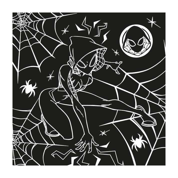 Load image into Gallery viewer, Deltas marvel spider-man kraskaarten