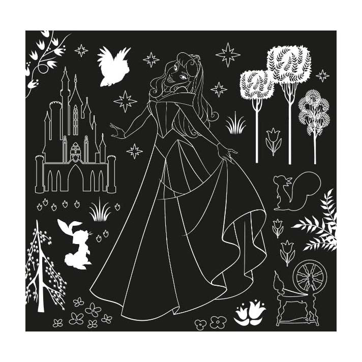 Load image into Gallery viewer, Deltas disney kraskaarten princess