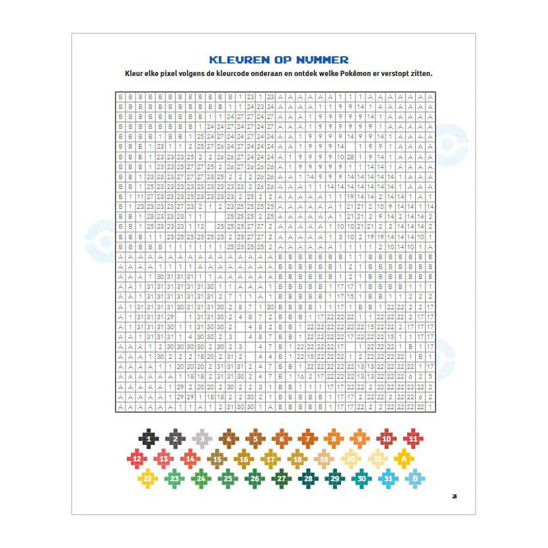 Load image into Gallery viewer, Deltas pokémon pixel kleurpret