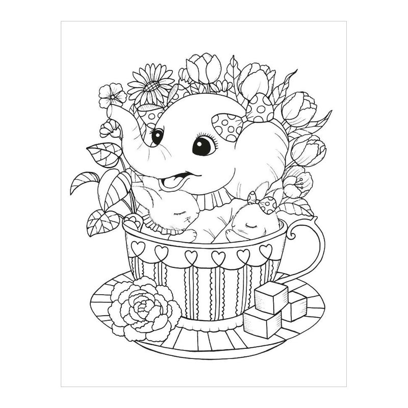 Load image into Gallery viewer, Deltas cozy kisses kleurboek