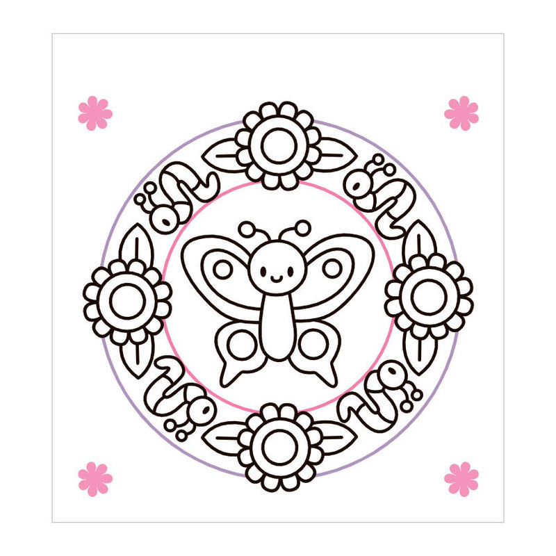 Load image into Gallery viewer, Deltas happy mandala color kleurboek