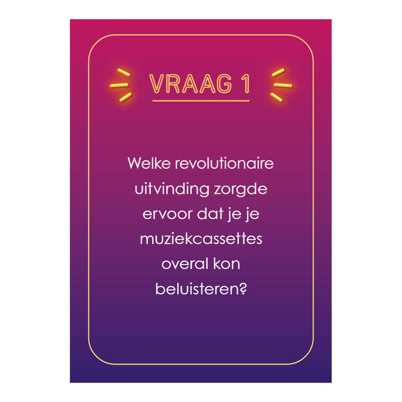 Load image into Gallery viewer, Deltas hoera 50 jaar! quiz