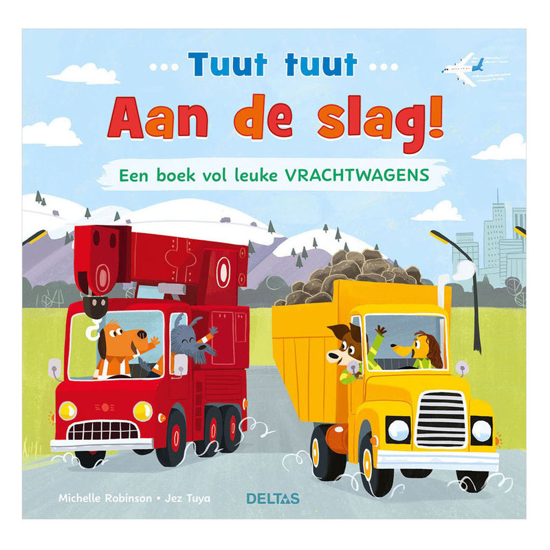 Load image into Gallery viewer, Deltas tuut tuut - aan de slag! een boek vol leuke vrachtwagens