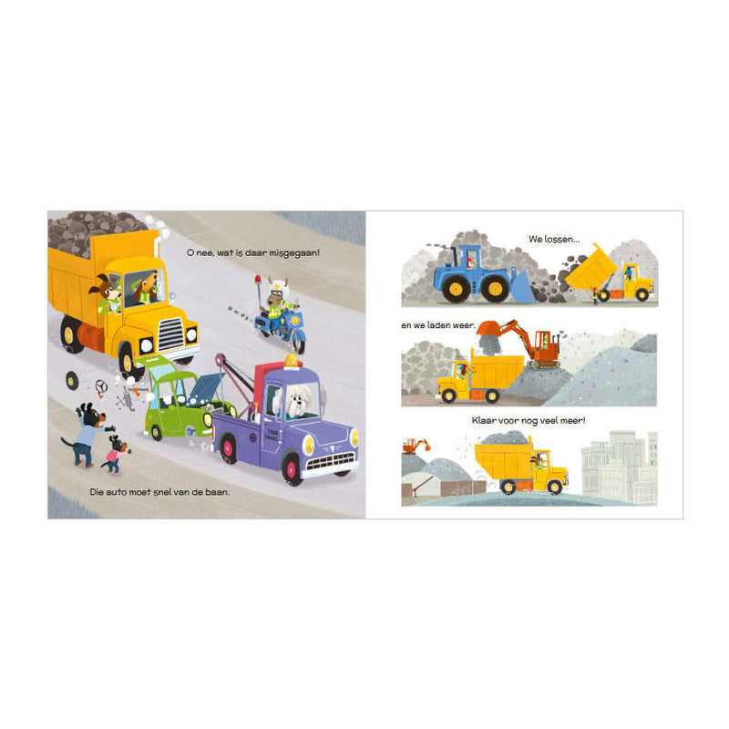 Load image into Gallery viewer, Deltas tuut tuut - aan de slag! een boek vol leuke vrachtwagens