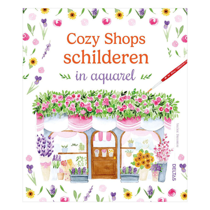 Load image into Gallery viewer, Deltas cozy shops schilderen in aquarel
