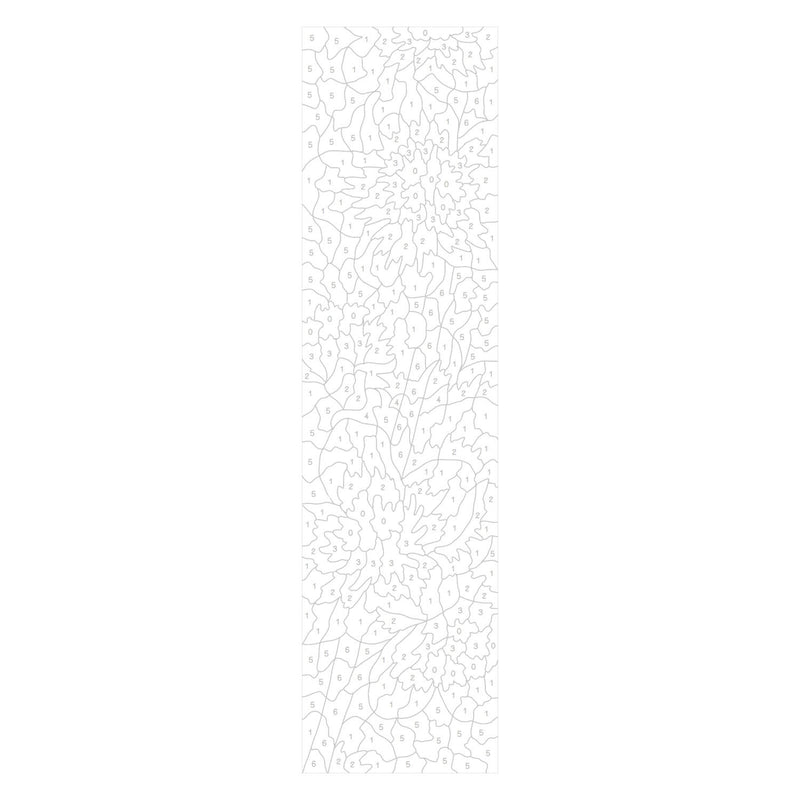 Load image into Gallery viewer, Deltas de mooiste kleurboekenleggers kleuren op nummer bloemen