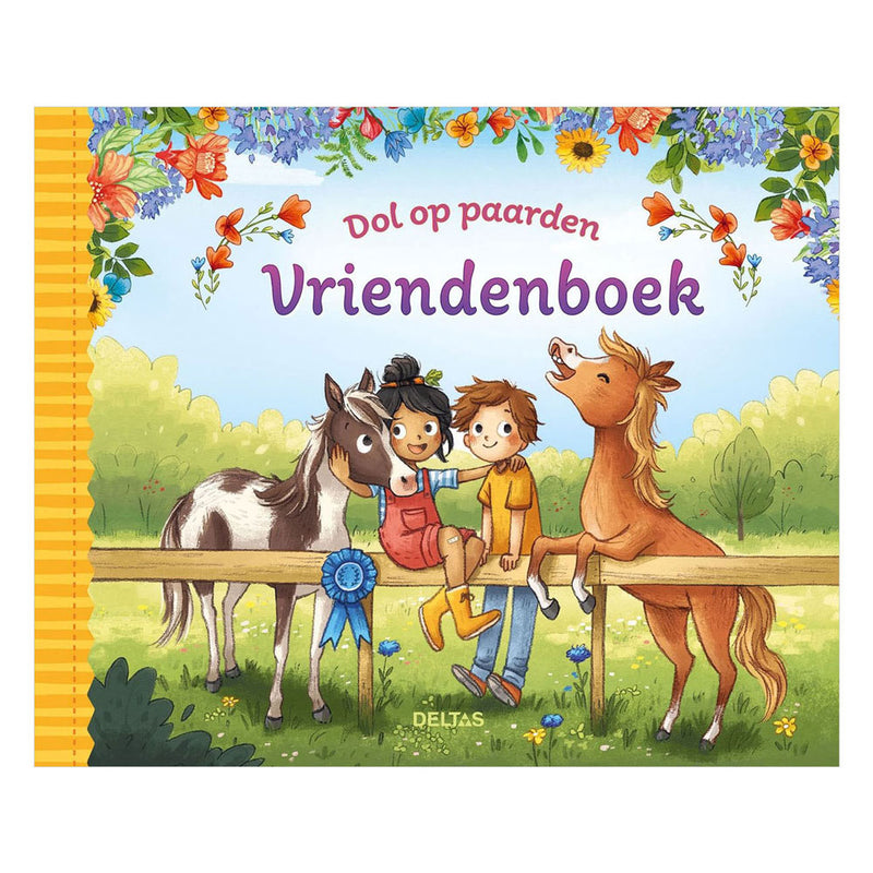 Load image into Gallery viewer, Deltas dol op paarden vriendenboek